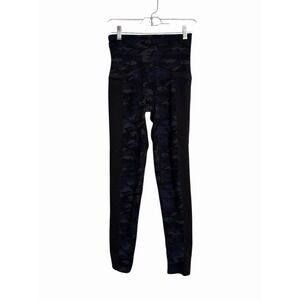 SPANX Camo High Waist Active Leggings Pants‎ Women M Camo Black Compression